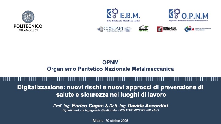 Webinar di presentazione risultati Questionario RicercAzione O.P.N.M.